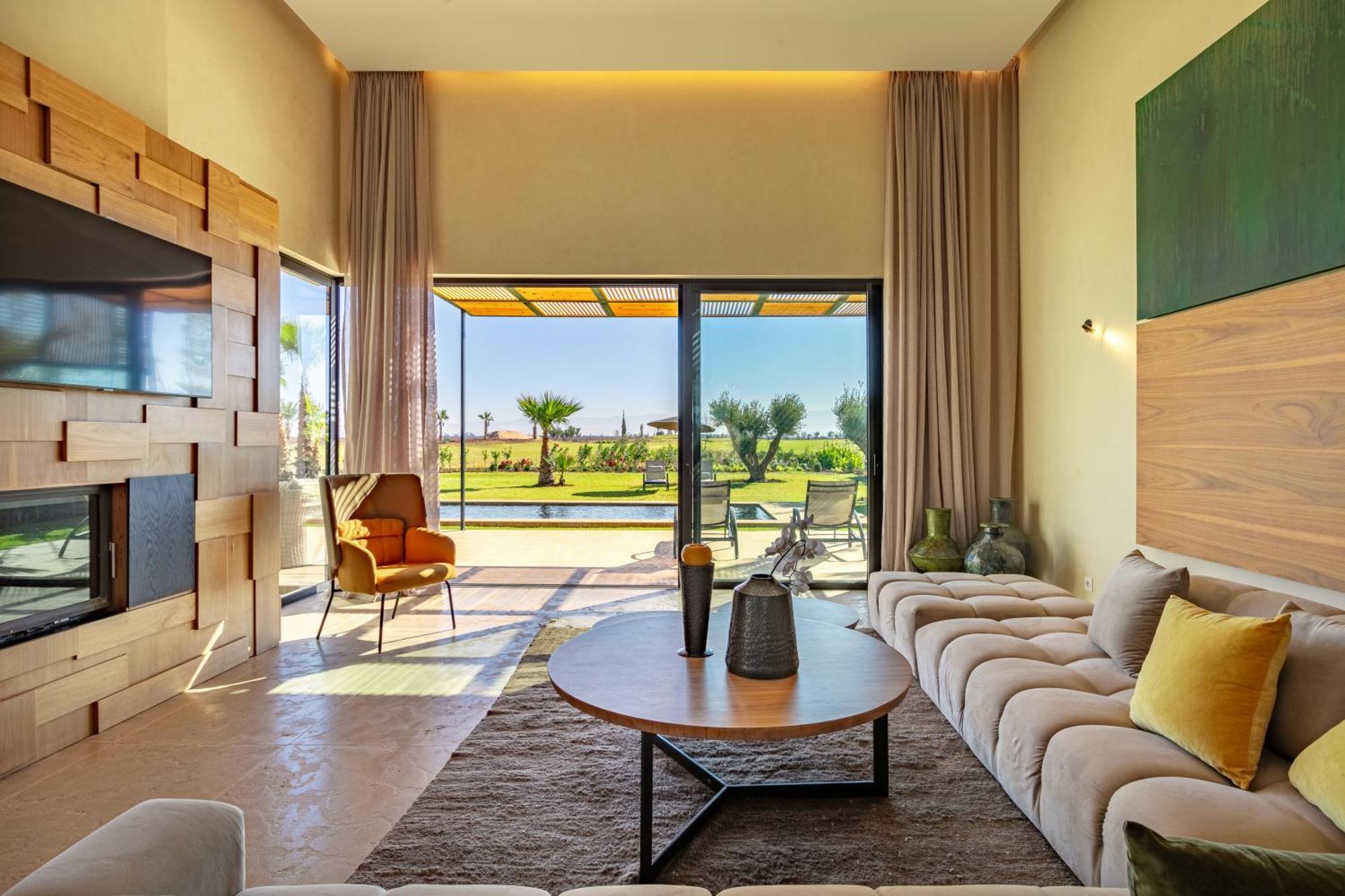 Amelkis, Villa Luxe Front Golf Марракеш Экстерьер фото
