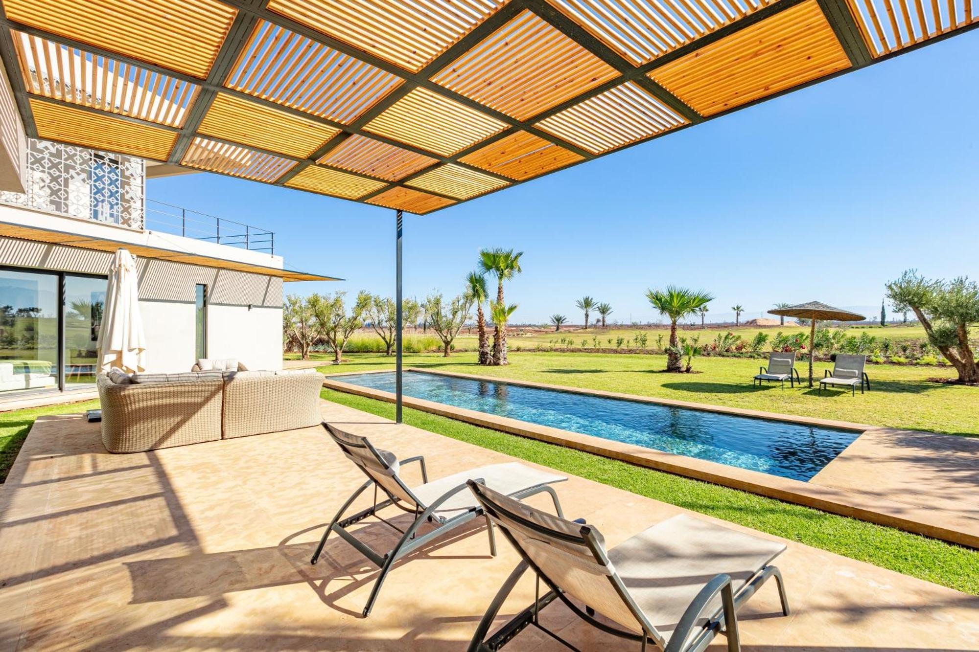 Amelkis, Villa Luxe Front Golf Марракеш Экстерьер фото