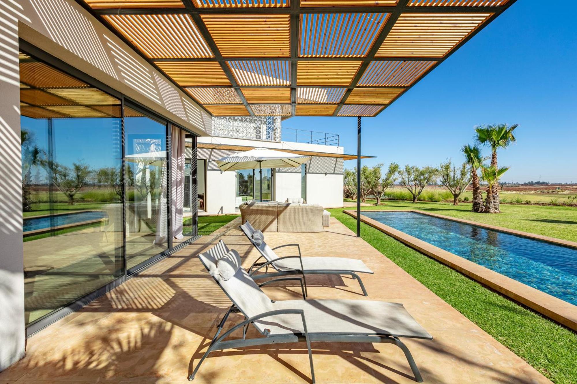 Amelkis, Villa Luxe Front Golf Марракеш Экстерьер фото
